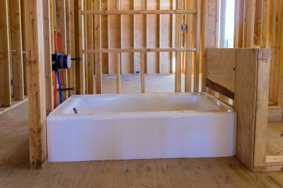 Traditional Bathtub Installation
